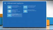 How to Access Windows® 8.1 Advanced Boot Options Menu easily