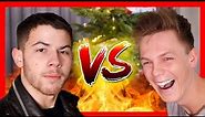 BAD CHRISTMAS JOKES - Nick Jonas vs Caspar Lee
