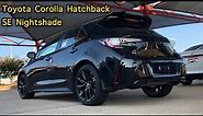 Toyota Corolla Hatchback SE Nightshade Review, Tour, And Test Drive