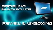 Samsung Series 3 24-inch monitor Review and Unboxing