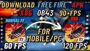 FREE FIRE X86 OB43 APK DOWNLOAD | FREE FIRE X86 APK OB43 | FREE FIRE X86 AMAZON APP STORE