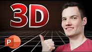 How to Make 3D PowerPoint (ppt) Presentation