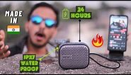 24Hr Battery Life Bluetooth Speaker Under 1000 || Mivi Roam 2 Review +Sound TEST