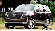Cadillac Escalade 2022 ($101,950) in Mahogany Metallic, AMAZING Features demo and features explained