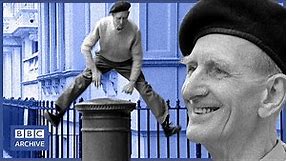 1971: AMAZING Pillar Box-Jumping Pensioner | Nationwide | Weird and Wonderful | BBC Archive