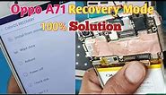 Oppo A71 Recovery mode 100% working solution | Oppo auto recovery mode problem solution