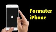 Comment Réinitialiser un iPhone (Formater iPhone)