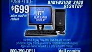 Dell Dimension 2400 Desktop Computer Commercial #1 (2004)