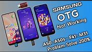 Samsung Smartphone'S OTG Not Working Problem- Final Solution 200%