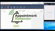How to use Appointment Reminder to send Text Reminders