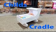 How to Make a Child's Doll Cradle - woodworkweb