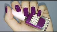 Dark Purple Manicure – Painting Nails Tutorial- Nail Polish of the Week | Rose Pearl
