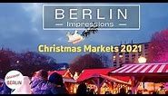 [4K] Christmas Markets in Berlin 2021