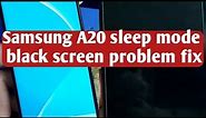 Black screen or screen won't turn on for Samsung A20 A30 A50