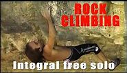Alain ROBERT the french spiderman- free soloing 5.13c
