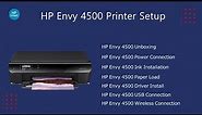 HP Envy 4500 Printer Setup | Envy 4500 Driver Download | Wifi Setup