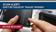 Watch First Before Buying a "Sealed" iPhone From 3rd Party // Don't Be Fooled By These Scam Artists