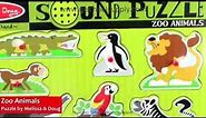 Zoo Animals Sound Puzzle by Melissa & Doug LCI-727