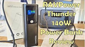 RAVPower Thunder 140W Power Bank Review | A Super Powerful Portable Charger!