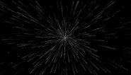 free overlay video footage - light speed stars - (background effect loop)