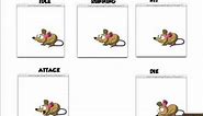 Animated Rat - 2D Game Assets and Game Graphics