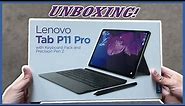 Lenovo Tab P11 Pro with Keyboard Pack & Precision Pen 2 - OLED Tablet (ASMR) Full Unboxing! [4K]