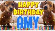 Happy Birthday Amy! ( Funny Talking Dogs ) What Is Free On My Birthday
