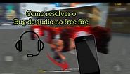 Como resolver o bug de áudio do iPhone no free fire | Call abafando| não escuta lado🤖