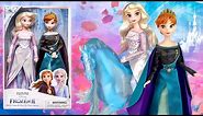 Frozen 2: Queen Anna & Elsa The Snow Queen Classic doll set Review/Unboxing (Disney Store)