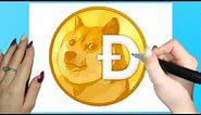 Dogecoin Cryptocurrency How To Draw