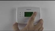 Programming Schedules on the Honeywell Home RTH2300 Thermostat