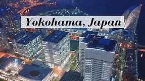 Yokohama, Japan Tour by drone [4k]