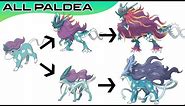 How To Evolve All Gen 9 Paldea Pokémon & Mega Evolutions | Max S Animation