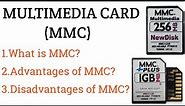 What is multimedia card|multimedia card kya hai|what is MMC in hindi|advantages of MMC.