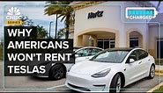 Why Hertz’s Bet On Tesla Isn’t Paying Off In The U.S.