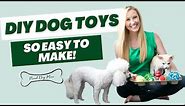 DIY Dog Toys Made From Common Household Items | Proud Dog Mom