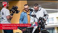 Behind the scenes of the custom Scrambler Icon by Van Orton Design