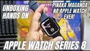 APPLE WATCH SERIES 8 Unboxing and Hands-On - MAS PINALAKI ANG SCREEN WITH AWESOME FEATURES!