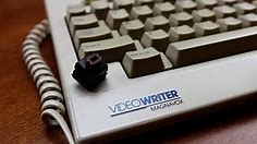 Magnavox Videowriter keyboard review (Alps SKCM Brown)