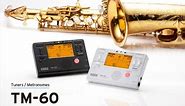 KORG TM-60 - Advanced Combo Tuner and Metronome; a must-have item for practicing