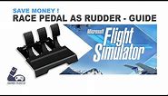 How To Use Your Racing Sim Pedals As Rudder Pedals In Microsoft Flight Simulator - Guide