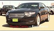 2013 Ford Taurus Vs. Toyota Camry Video | Morrie's Buffalo Ford