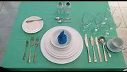Table Setting | French Table Set up
