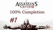 "Assassin's Creed 2", HD walkthrough (100% completion), Prologue