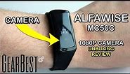 Alfawise MC50C 1080P Camera Bracelet Unboxing and Review from Gearbest.com