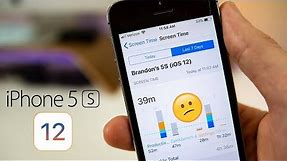 iPhone 5S iOS 12 Review - Do NOT Update!