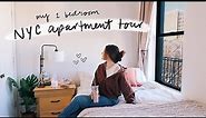 NYC APARTMENT TOUR | Inside my 400 (ish) sq. ft 1 bedroom apartment in downtown Manhattan