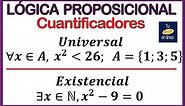 ‼️LÓGICA PROPOSICIONAL 10: Cuantificadores