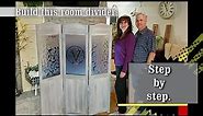 DIY- How to build a room divider. Maintenance minute with Jim Viebrock. Step by step instructions.