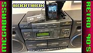 Curbside Rare Vintage Boombox Panasonic RX-DT770 Line-In MOD!